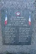 Aunis farm memorial