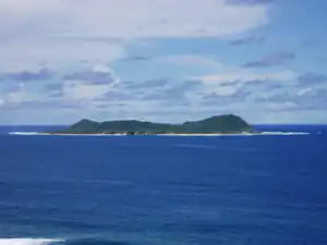 Aunu'u island, offshore of the island of Tutuila, American Samoa