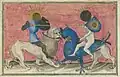 Sun and moon jousting