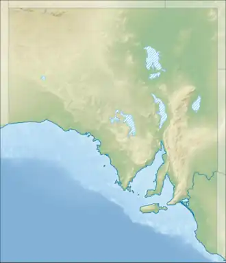 Musgrave Ranges is located in South Australia