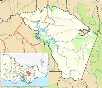 Merrijig is located in Shire of Mansfield