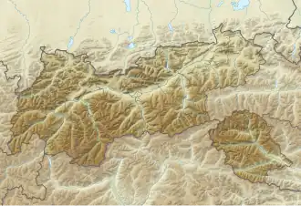 Fern Pass is located in Tyrol, Austria