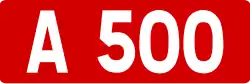 A500 autoroute shield