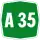 Autostrada A35 shield}}