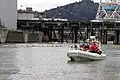 Auxiliarists train on the water
