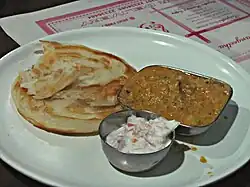 Sabji with paratha