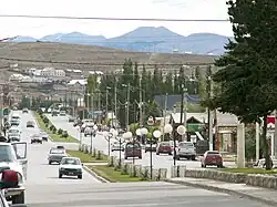 Avenida del Libertador, the town's main street