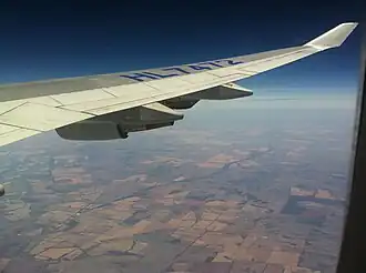 Aerial view of Cheltenham, 2012