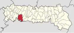 Location in Ialomița County