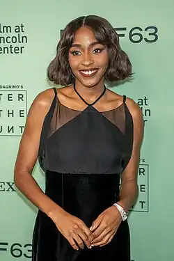 Edebiri at NYFF red carpet