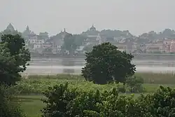 Ayodhya Ghaat on the banks of the Ghaghara river
