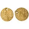 Golden dinar of the Sajid state of Azerbaijan (Fund of Numismatics)