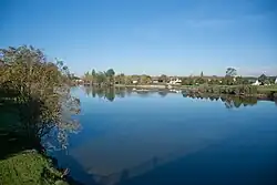 The Cher river in Azay-sur-Cher