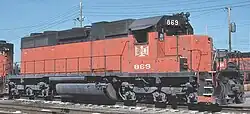 B&LE SD38AC