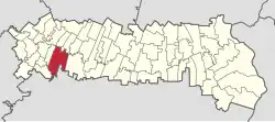 Location in Ialomița County