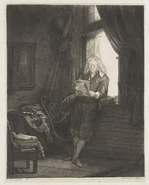Portrait de Jan Six (1647, Rijksmuseum Amsterdam).