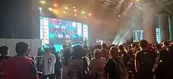 B2takes!! performing at Comic Fiesta 2025