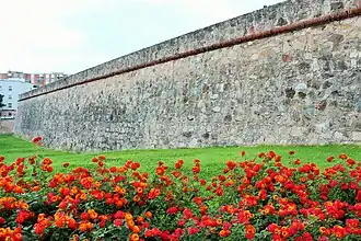 Western curtain wall