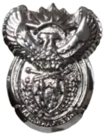 BADGE - Insignia - Rank - MMD - Collar Badge - Cols - SA Army - Chrome - Left