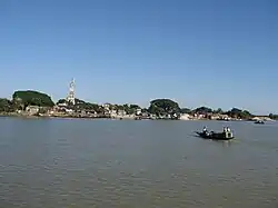 Jamalganj upazila, as seen from Surma river