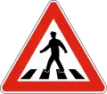 А18 Pedestrian crossing