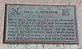 Edgar Culbertson plaque