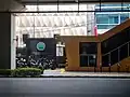 The south entrance adjacent with the National Narcotics Board headquarters