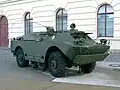 Armored scout car BRDM-2 of the National People's Army