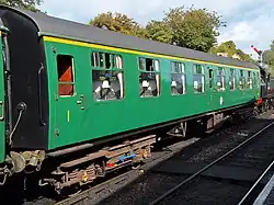 1955 BR Mk 1 Second Open 4823 at Ropley on the Watercress Line in 2025