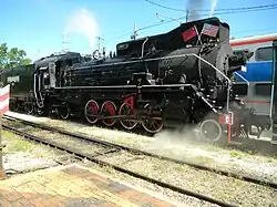 JS-8419 operating on the Boone and Scenic Valley Railroad in Boone, Iowa, United States