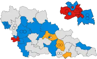 1991 results map
