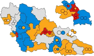 2003 results map