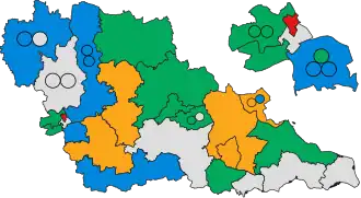 2023 results map