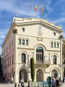Badalona town hall (1876)