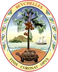 Coat of arms of Seychelles