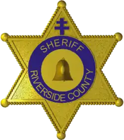 Badge of the Riverside County Sheriff's Department