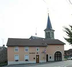 The town hall in Badménil-aux-Bois