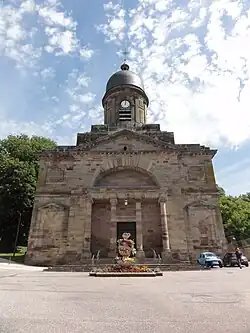 The church in Badonviller