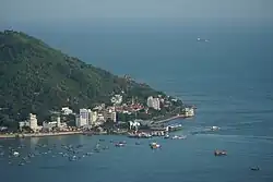 Aerial view of Front Beach