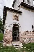 View of its southern side.
