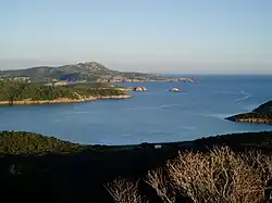The bay of Capo Malfatano.