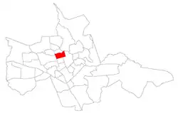 The bairro in District of Sede