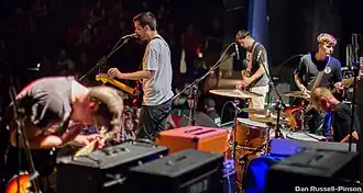 Balance and Composure playing at Center Stage in Atlanta, Georgia, in 2012