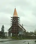 Construction of the church, October 2017