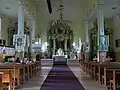 Inside of the church