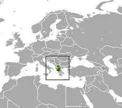Map of range