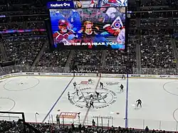 Ball Arena during a game between the Colorado Avalanche and Florida Panthers during the 2025-26 season