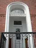 Front door detail
