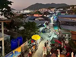 Ko Tao's port town, Mae Haad during sunset