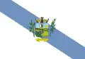 Flag of Três Barras do Paraná